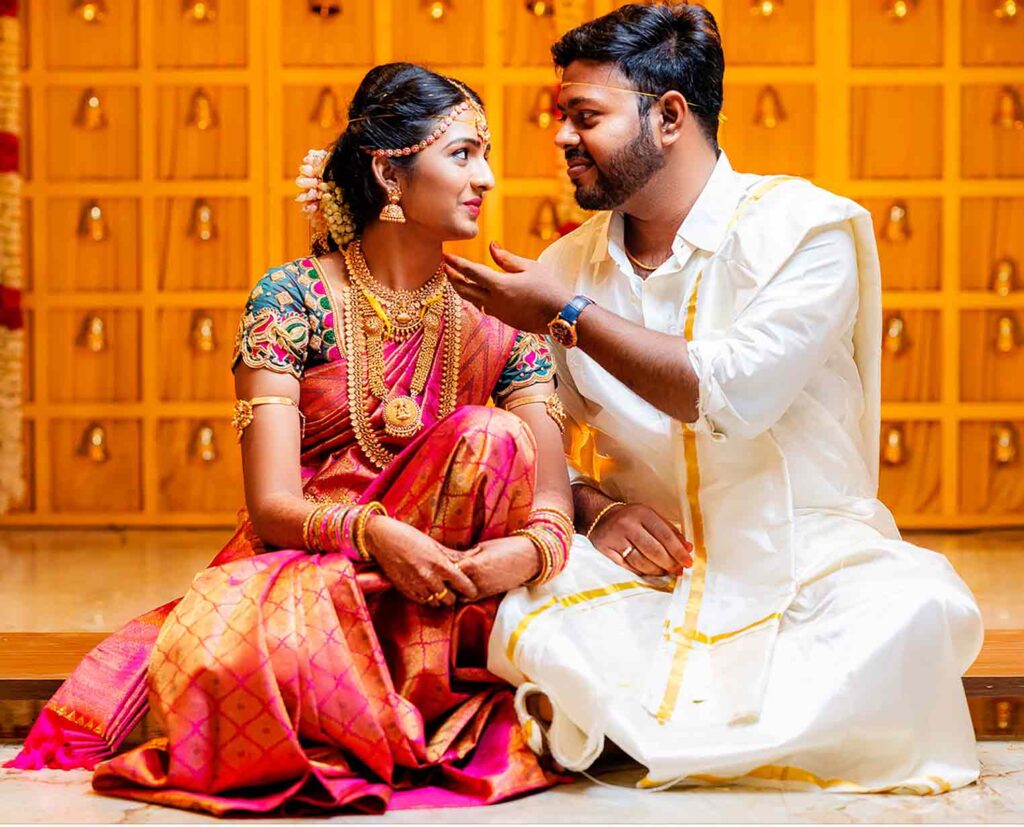 wedding photoshoot of Abi - Ganesh