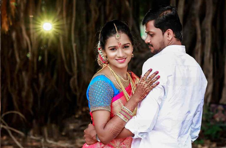 wedding photoshoot of Prabakar & Deepika