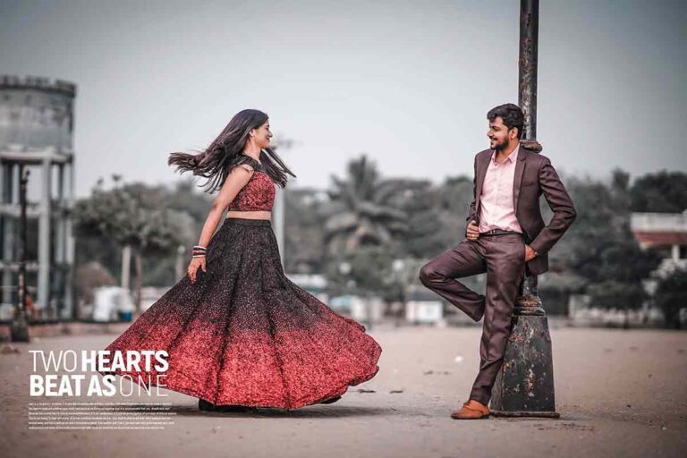 pre-wedding photoshoot of Prabakar & Deepika