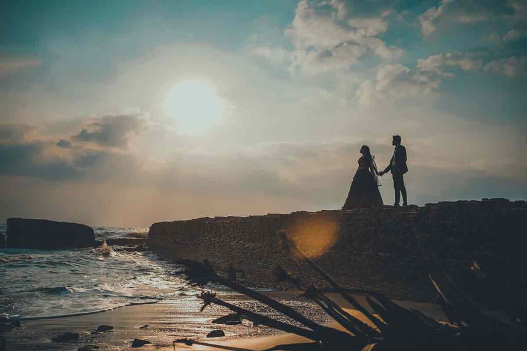 pre-wedding photoshoot of Prabakar & Deepika