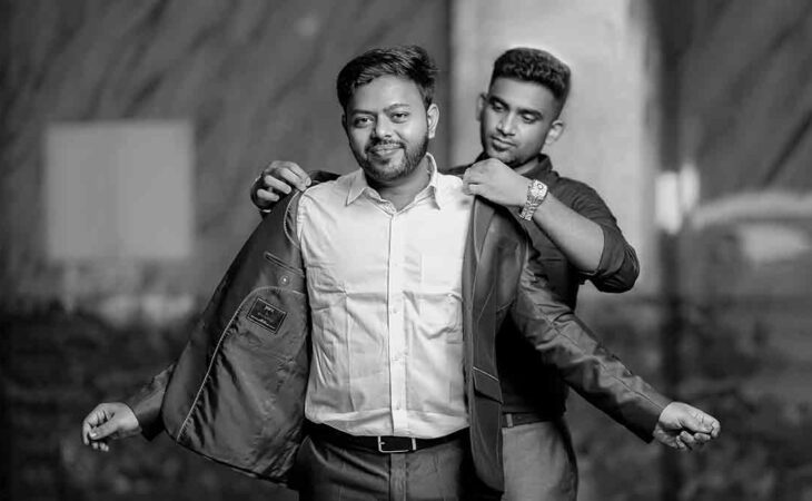Look Sharp, Feel Relaxed: Smart Casual Pre-Wedding Photoshoot Style Guide for Men